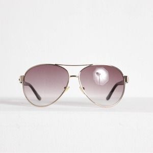 SEAN JOHN Purple Tinted and Gold Trimmed Sunglasses